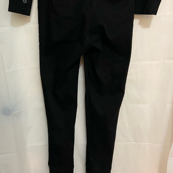 Free People black Lon sleeved Calico jumpsuit. sZ S - Picture 4 of 13